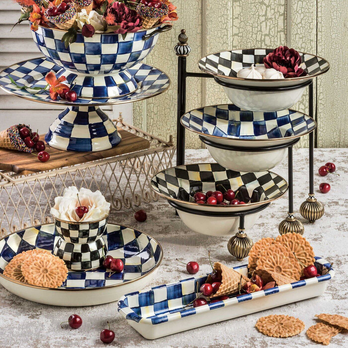 Courtly Check Pinch Bowl