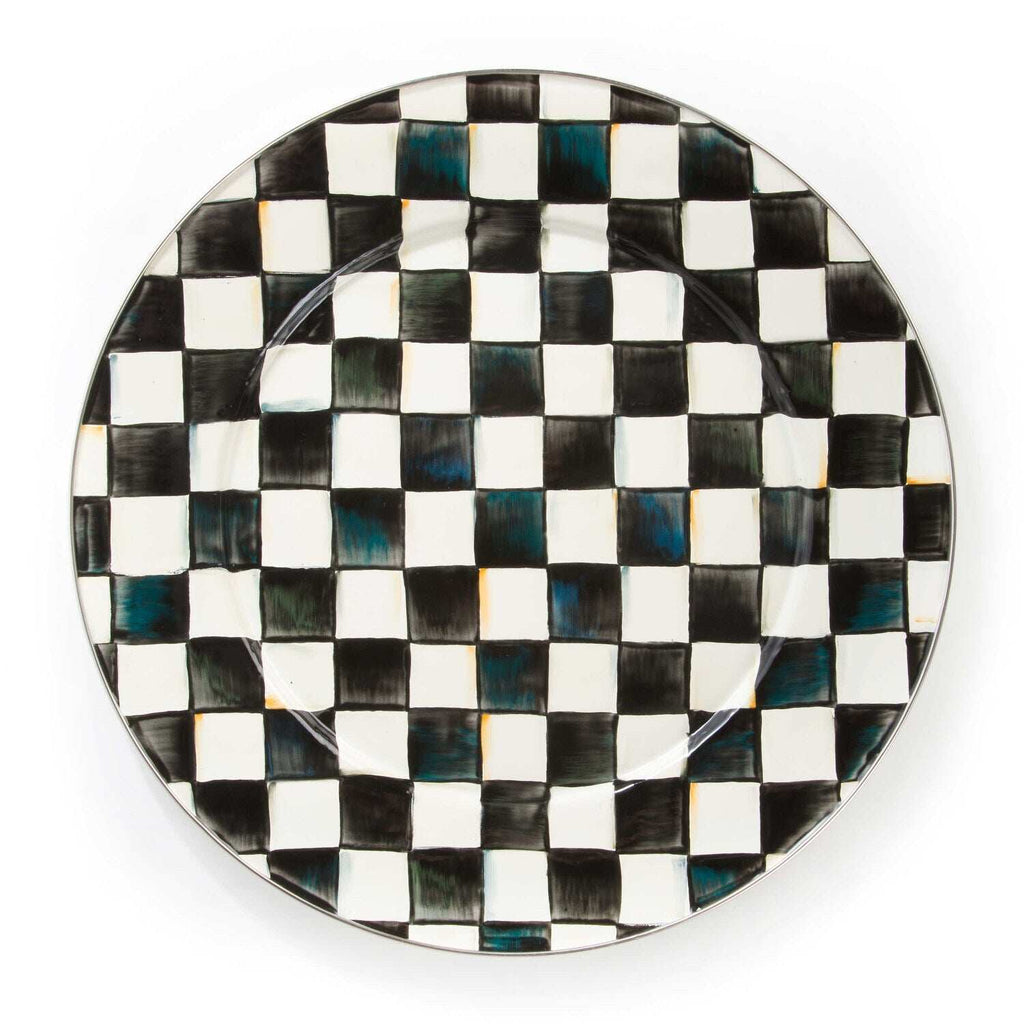 Mackenzie-Childs Courtly Check Serving Platter