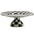 Courtly Check Pedestal Platter - Large